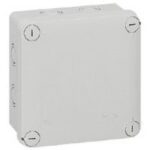 LEGRAND - Boîte carrée Plexo IP 55 étanche - gris - 7 entrées - 092024