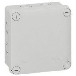 LEGRAND - Boîte carrée Plexo IP 55 étanche - gris - 7 entrées - 092024