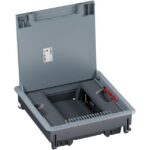 LEGRAND - Boîte de sol avec couv. recouvrant plastique pour plancher tech. 16 mod. vert. - 080705