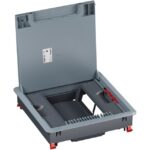 LEGRAND - Boîte de sol avec couvercle recouvrant plastique pour béton 16 mod. vert. - 080714