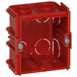 Détails visibles de Boîte d'encastrement maçonnée 1 poste 60 mm pour Boîtes d’encastrement