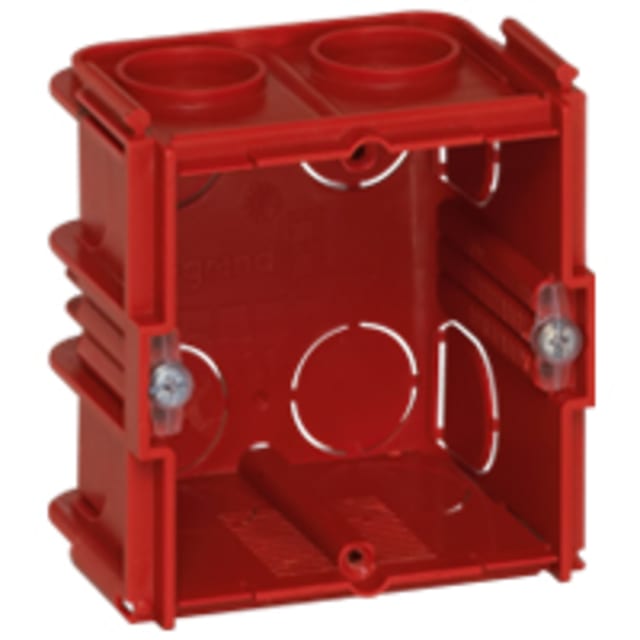 LEGRAND - Boîte maçonn. 1 poste 60mm vis/griffes - 080161 LEGRAND - Boîte maçonn. 1 poste 60mm vis/griffes - 080161