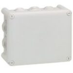 LEGRAND - Boîte rectangul. Plexo IP 55 étanche - gris - 10 embouts - 092042