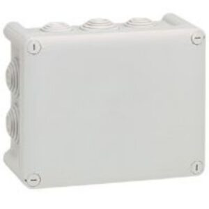 LEGRAND - Boîte rectangul. Plexo IP 55 étanche - gris - 10 embouts - 092042