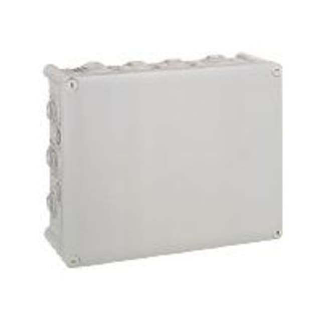 LEGRAND Plexo Boîte de dérivation étanche Boîte de dérivation étanche grise IP55 avec couvercle vissé et sorties latérales pour câblage