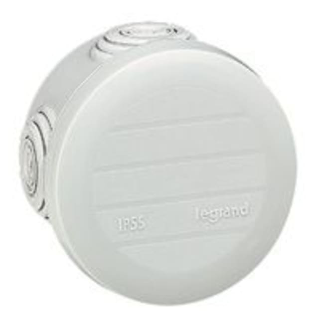 LEGRAND - Boîte ronde Plexo IP 55 étanche - gris - 4 embouts - 092001 LEGRAND - Boîte ronde Plexo IP 55 étanche - gris - 4 embouts - 092001
