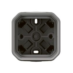 LEGRAND - Boîtier à embouts à membrane 1 poste 2 entrées gris - 069651L