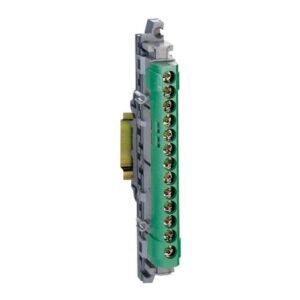 LEGRAND - Bornier de terre l. 113mm IP 2x - 12x16 + 1x25mm² - vert - 004834