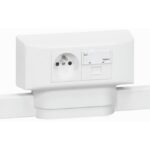 LEGRAND - Cadre Mosaic 4 mod pour DLP le long ou en bout de profilé - 031613
