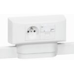 LEGRAND - Cadre Mosaic 4 mod pour DLP le long ou en bout de profilé - 031613
