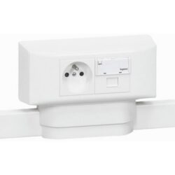 LEGRAND - Cadre Mosaic 4 mod pour DLP le long ou en bout de profilé - 031613