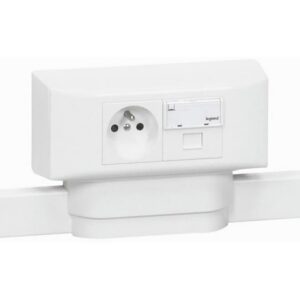 LEGRAND - Cadre Mosaic 4 mod pour DLP le long ou en bout de profilé - 031613