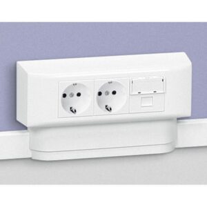 LEGRAND - Cadre Mosaic 6 mod pour DLP le long ou en bout de profilé - 031614