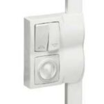 LEGRAND - Cadre Oteo double DLP h. 16 mm le long du profilé - 031466