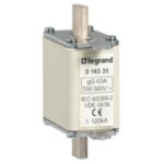 LEGRAND - Cartouche à couteau gG 50A A voyant taille 00 500V 120kA - 016330