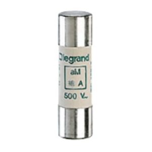 LEGRAND - Cartouche cyl. aM 14x51 20A HPC sans percuteur 500V 100kA - 014020