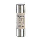 LEGRAND - Cartouche cyl. gG 14x51 25A HPC sans percuteur 500V 100kA - 014325