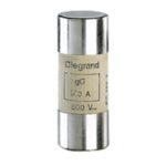 LEGRAND - Cartouche cyl. gG 22x58 80A HPC sans percuteur 500V 100kA - 015380