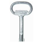 LEGRAND - Clé double barre - métal fermeture univ. coffrets/arm. - 036542
