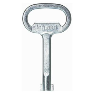 LEGRAND - Clé double barre - métal fermeture univ. coffrets/arm. - 036542