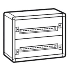 LEGRAND - Coffret XL³ 160 - 2 rangées Complet - métal - 48 modules - 020002