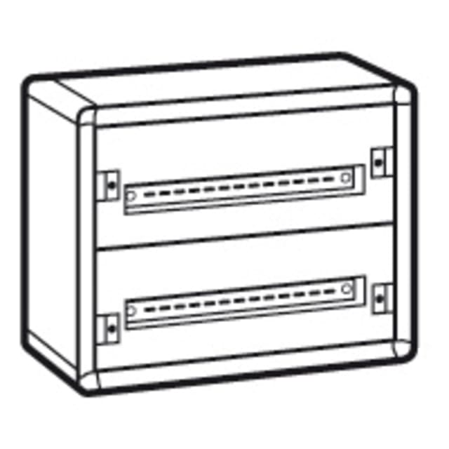 LEGRAND - Coffret XL³ 160 - 2 rangées Complet - métal - 48 modules - 020002 LEGRAND - Coffret XL³ 160 - 2 rangées Complet - métal - 48 modules - 020002