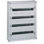 LEGRAND - Coffret XL³ 160 - 4 rangées Complet - métal - 96 modules - 020004
