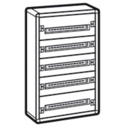 LEGRAND - Coffret XL³ 160 - 5 rangées Complet - métal - 120 modules - 020005