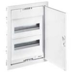 LEGRAND - Coffret encastré 24+2 modules à porte blanche métal - 001532