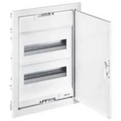 LEGRAND - Coffret encastré 24+2 modules à porte blanche métal - 001532