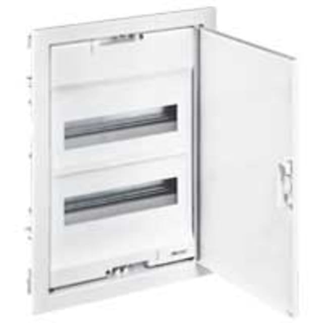 LEGRAND - Coffret encastré 24+2 modules à porte blanche métal - 001532 LEGRAND - Coffret encastré 24+2 modules à porte blanche métal - 001532