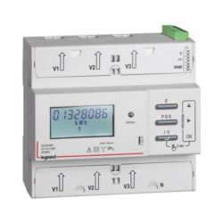 LEGRAND - Compteur triphasé 125A branch. direct - impuls./RS485 - 412074