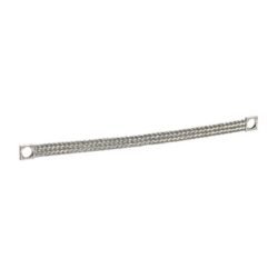 Détails visibles de Tresse de masse 6 mm² pour coffret et armoire pour Tresse, connexion de masse