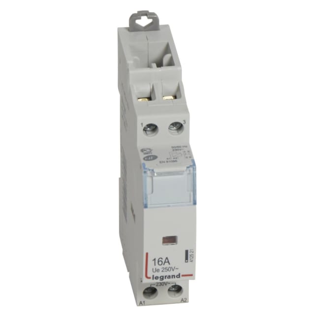 LEGRAND - Contacteur 16A-2P-230V-AUTO-1NO/1NG - 412521 LEGRAND - Contacteur 16A-2P-230V-AUTO-1NO/1NG - 412521