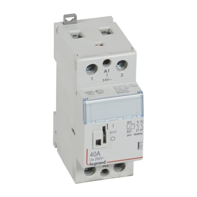 LEGRAND - Contacteur 40A-2P-24V-MAN-2NO - 412515 LEGRAND - Contacteur 40A-2P-24V-MAN-2NO - 412515