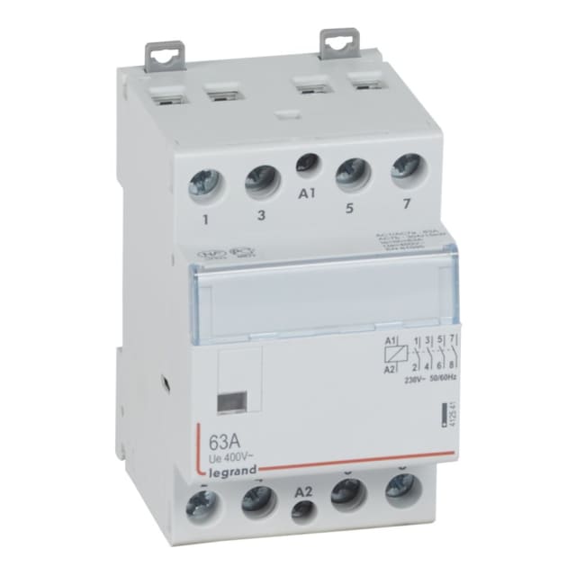 LEGRAND - Contacteur 63A-4P-230V-AUTO-4NO - 412541 LEGRAND - Contacteur 63A-4P-230V-AUTO-4NO - 412541