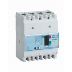 Détails visibles de Disjoncteur magnétothermique DPX³ 160 4P 100A pour Disjoncteurs compacts