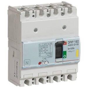 LEGRAND - DPX³ 160 - disjoncteurs magno-thermiques - 16kA - 400V - 4P - 125A - 420016