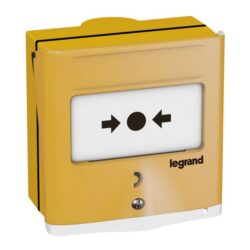 LEGRAND - Déclencheur manuel saillie Jaune à membrane + ind - 138025