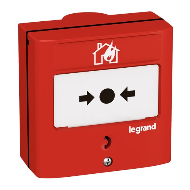 LEGRAND - Déclencheur manuel saillie Rouge à membrane - 138069 LEGRAND - Déclencheur manuel saillie Rouge à membrane - 138069