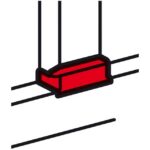 LEGRAND - Dérivation en T 50x80mm DLP noir clip di - 075775