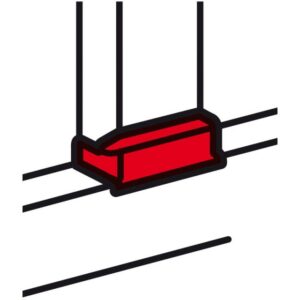 LEGRAND - Dérivation en T 50x80mm DLP noir clip di - 075775