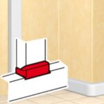 LEGRAND - Dérivation en T pr DLP design vers larg. 105 mm (50x105 mm) - 010740