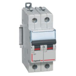 LEGRAND - Disjoncteur DX³ 10000A/16kA 2P B10 230/400V - 2 modules - 408940