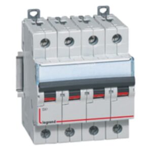 LEGRAND - Disjoncteur DX³ 10000A/16kA 4P B16 400V - 4 modules - 409065