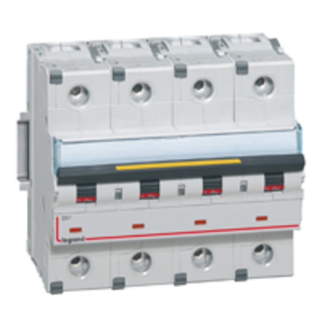 LEGRAND - Disjoncteur DX³ 4P C 80A 400V - 10000A/16kA - 6 modules - 409362 LEGRAND - Disjoncteur DX³ 4P C 80A 400V - 10000A/16kA - 6 modules - 409362