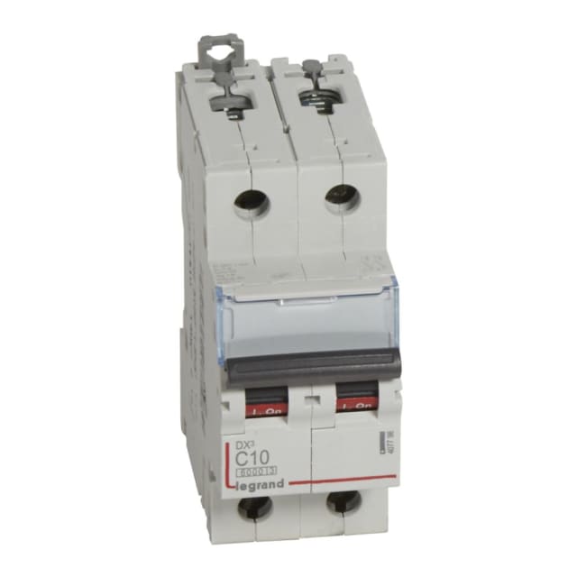 LEGRAND - Disjoncteur DX³ 6000A/10kA 2P C10 400V 2 modules - 407798 LEGRAND - Disjoncteur DX³ 6000A/10kA 2P C10 400V 2 modules - 407798