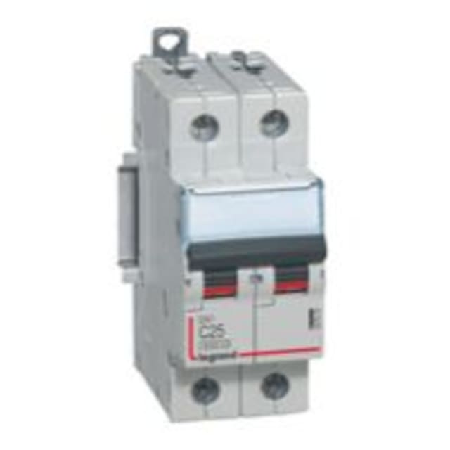 LEGRAND - Disjoncteur DX³ 6000A/10kA 2P C25 400V 2 modules - 407802 LEGRAND - Disjoncteur DX³ 6000A/10kA 2P C25 400V 2 modules - 407802