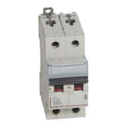 LEGRAND - Disjoncteur DX³ 6000A/10kA 2P C32 400V 2 modules - 407803