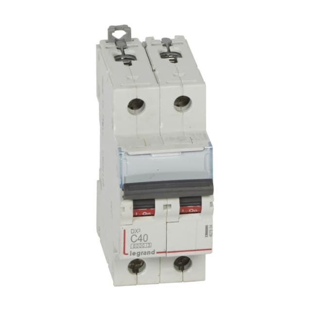 LEGRAND - Disjoncteur DX³ 6000A/10kA 2P C40 400V 2 modules - 407804 LEGRAND - Disjoncteur DX³ 6000A/10kA 2P C40 400V 2 modules - 407804